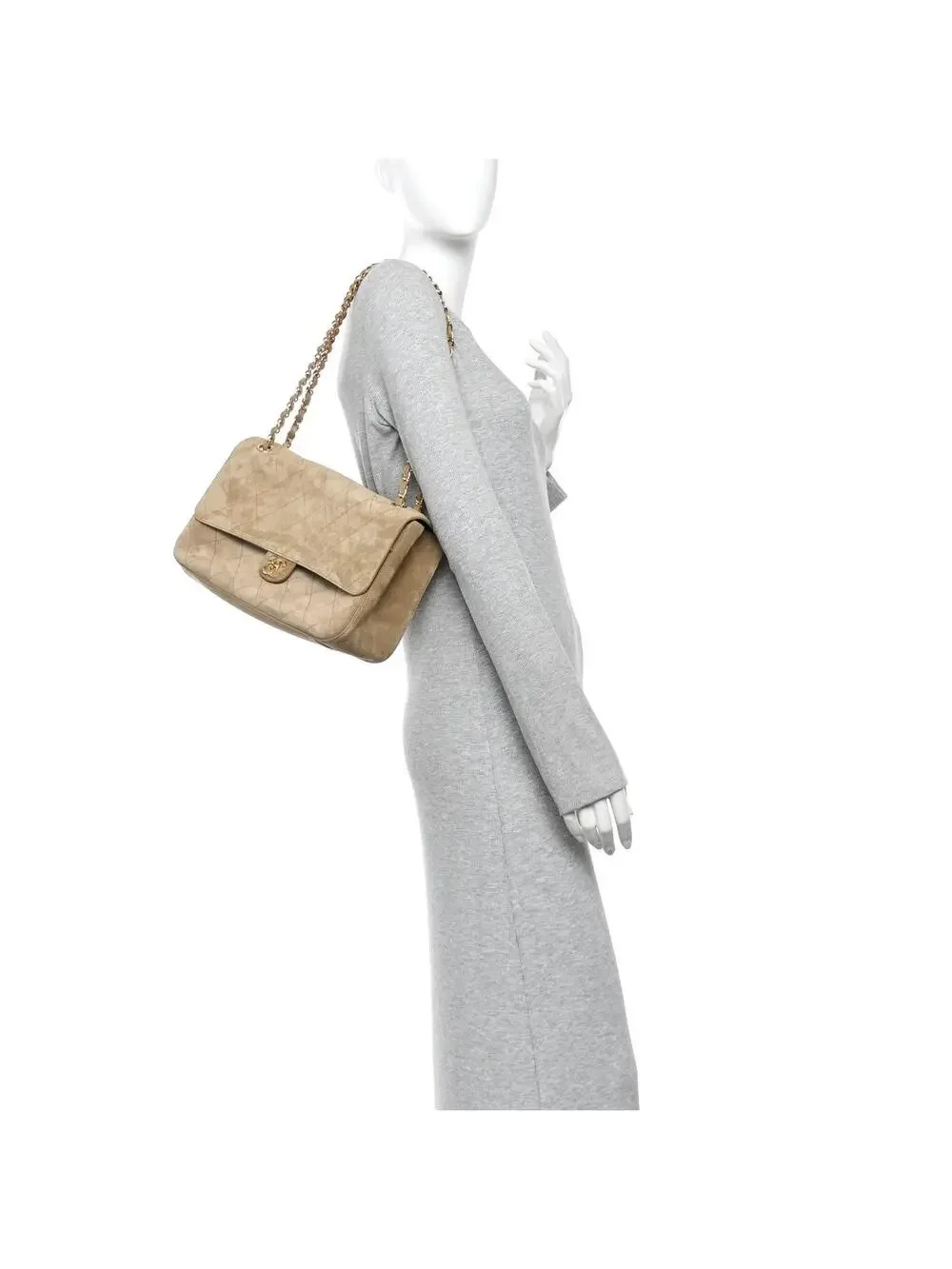 Chanel Suede Calfskin Small Souplissimo #295132C12B